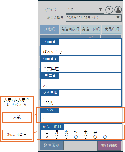発注画面への適用3